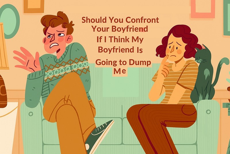 confront boyfriend going to dump