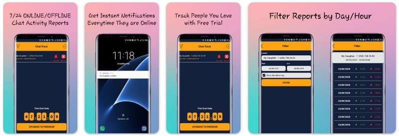 chat track app