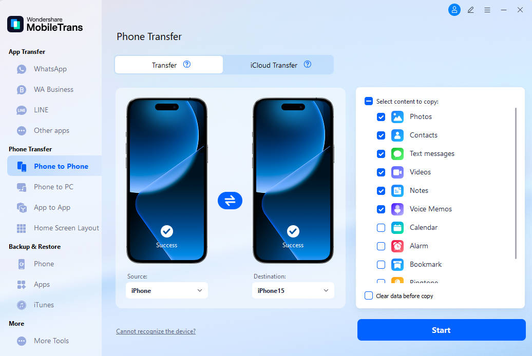 connect your ios devices