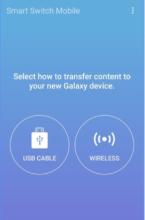 samsung smart switch modalità trasferimento