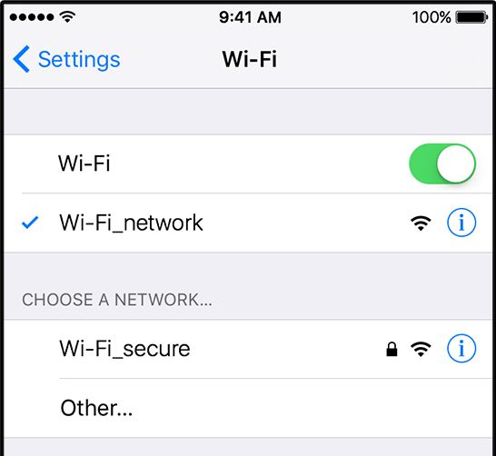 Transfiere contactos de iPhone a iPhone - Transfiere contactos de iPhone a iPhone - mantenterse conectado a WiFi