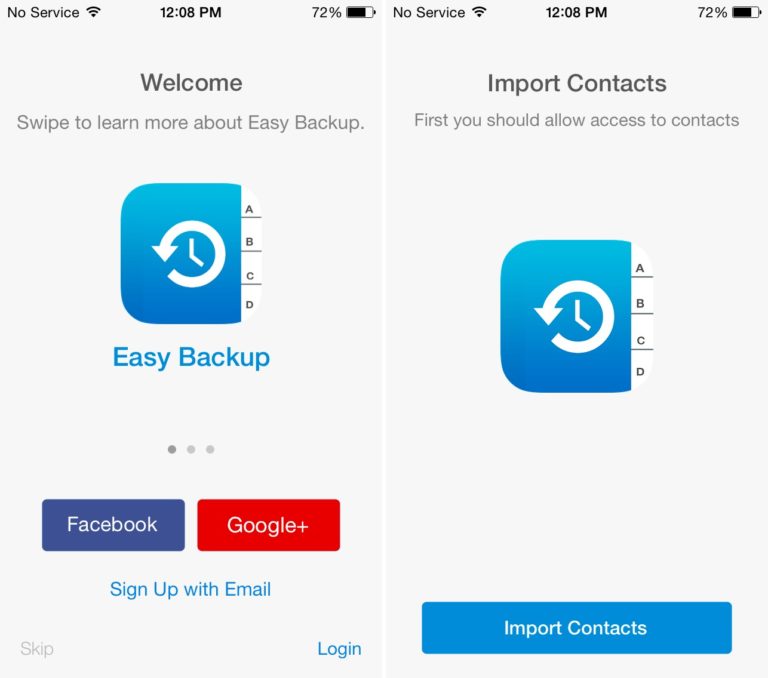 Transfiere contactos desde el iPhone al PC - Con una aplicación