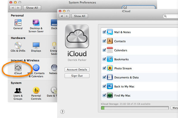 how to download contacts from icloud to mac