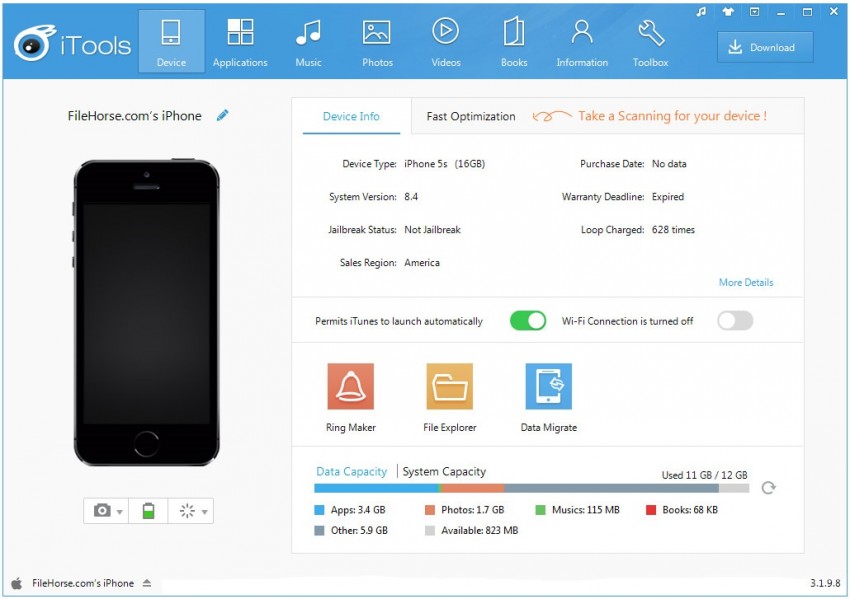Cómo transferir contactos del iPhone a Samsung S8-iTools