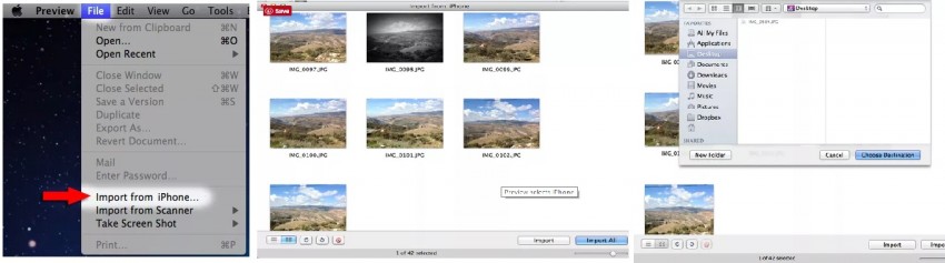 Comment synchroniser des photos de l'iPhone au Mac-Review - Partie 3