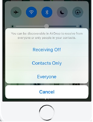 send airdrop from mac to iphone