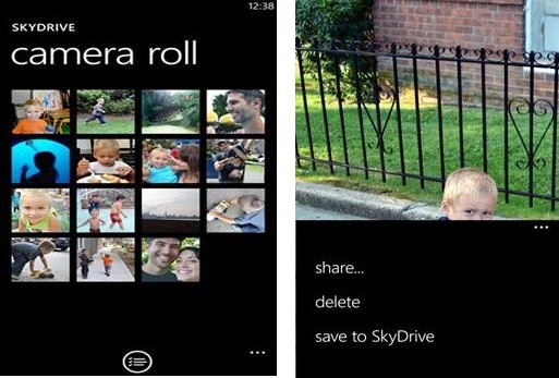 How to transfer Windows Phone to Mac-select the photos and videos -step 4