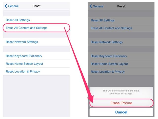 How to Restore Notes from iCloud-reset