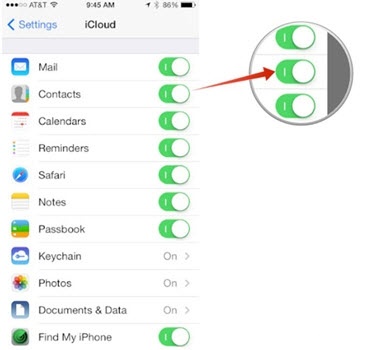 How to restore messages from iCloud -turn on message backup