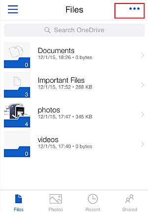 Bagaimana Cara Backup File ke OneDrive-Unggah Konten