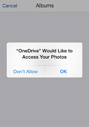 Como Fazer Backup de Arquivos no OneDrive - Concedendo permissão