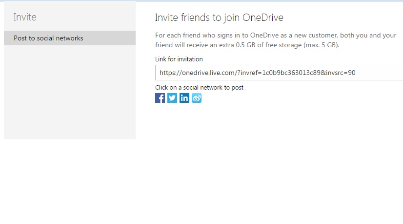 Get more free onedrive storage-reward extra space