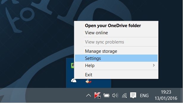 setup onedrive account