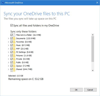 onedrive synchronisation en attente