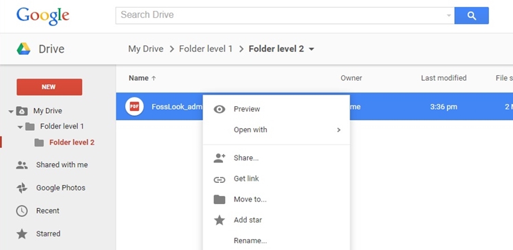 Google drive id