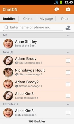 top 15 whatsapp alternatives-ChatON 