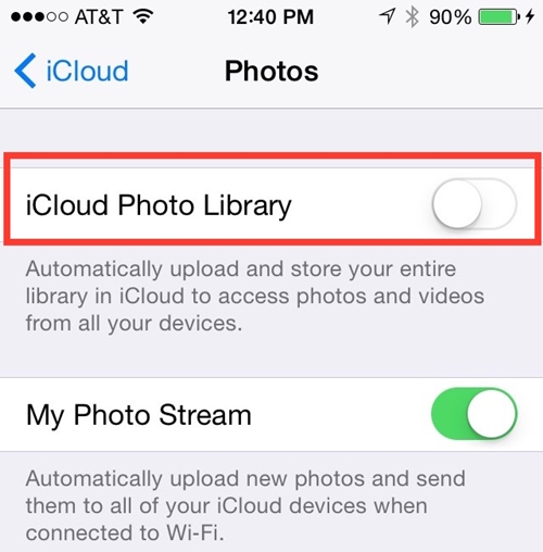 Transfiere las fotos del iPhone al iPod Touch-sincronizar