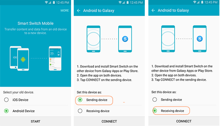 Data & Account Transfer Guide - Mobile & Switch