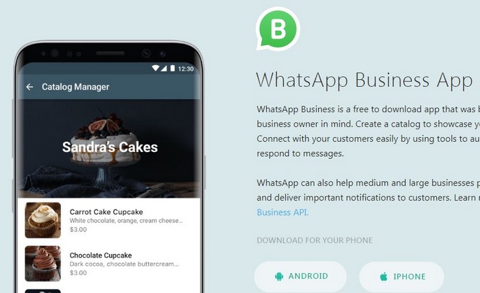 ajouter le numéro de WhatsApp Business 1