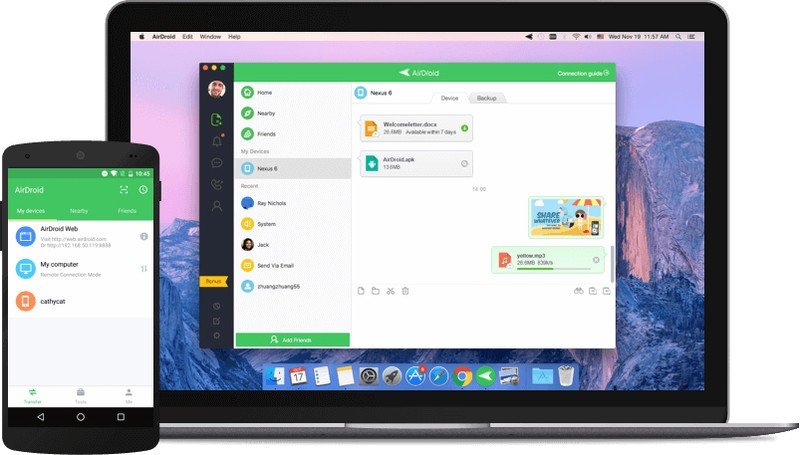 приложение airdroid для android