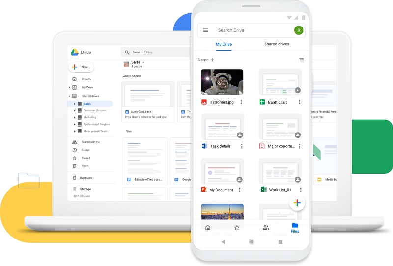 приложение google drive для android