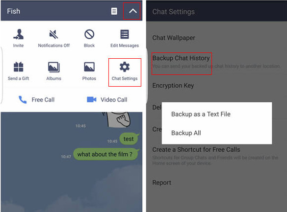 How To Backup Line Chats On Android