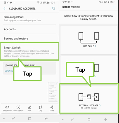 backup samsung s21 to external storage 3