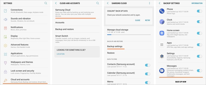las mejores formas de hacer una copia de seguridad del telÃ©fono Samsung 5