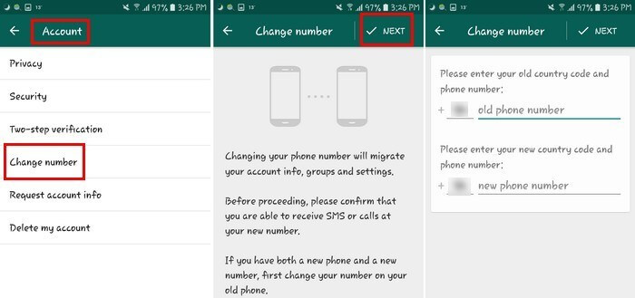 etapas para transferir bate-papos do WhatsApp