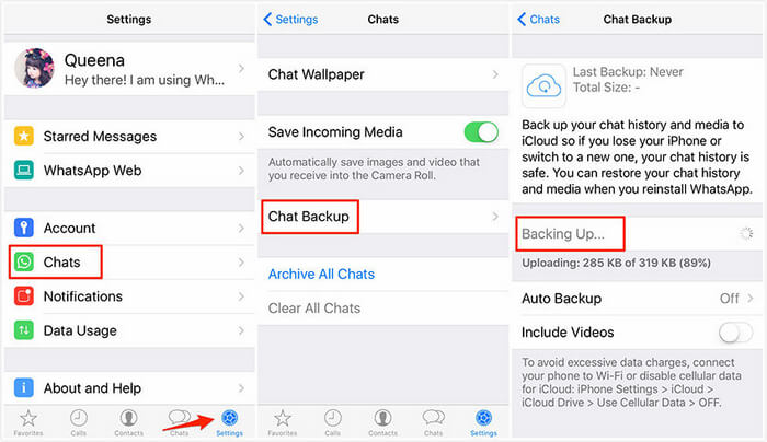 4 Facons De Transferer Whatsapp Depuis L Iphone Vers Android