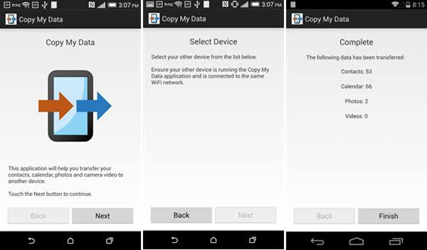 aplikasi transfer data Copy My Data