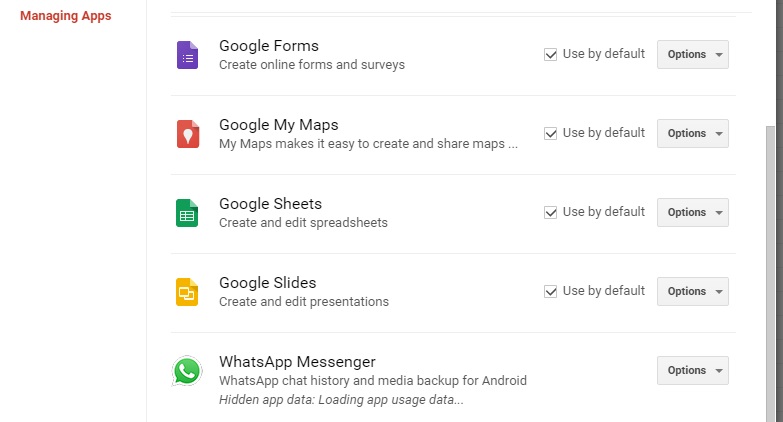 supprimer la sauvegarde de whatsapp sur google drive 3