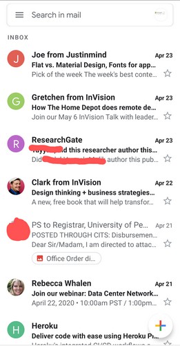 email app android