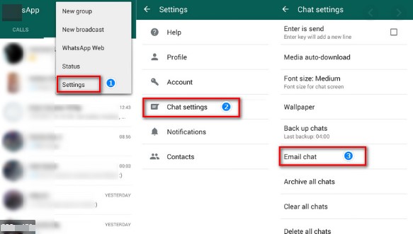 chat whatsapp par e-mail 01