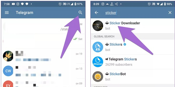 exportar adesivos do telegram para o WhatsApp 3 