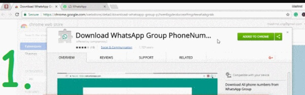 exporter un groupe de contacts de whatsapp 10