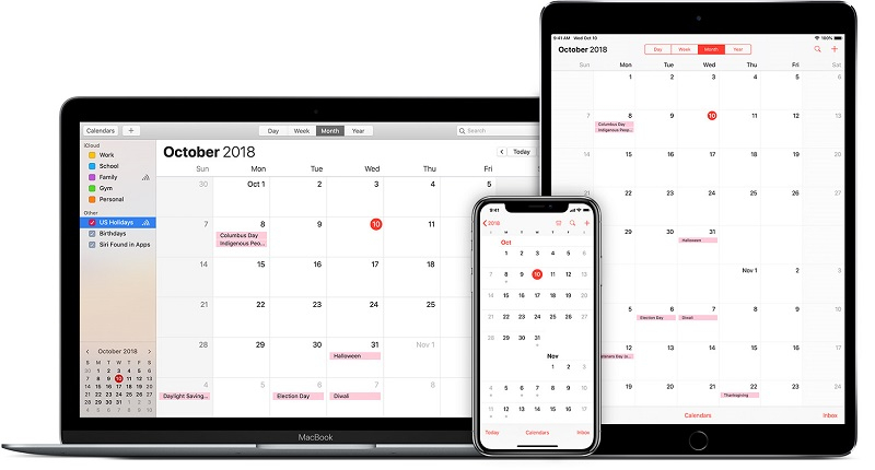 réparation du calendrier icloud non synchronisé 