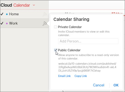 réparation du calendrier icloud non synchronisé 