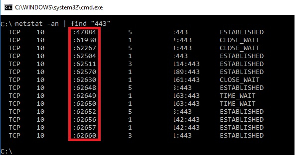 How to check port