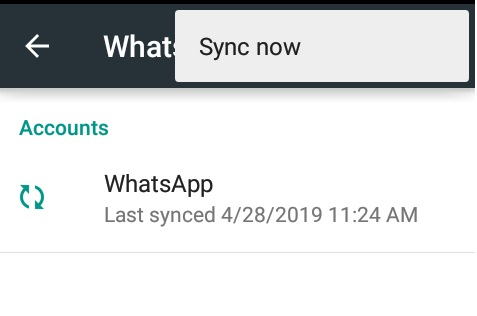 synchroniser contact whatsapp