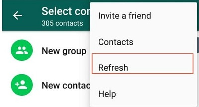 wie man Kontakt in whatsapp importiert 5