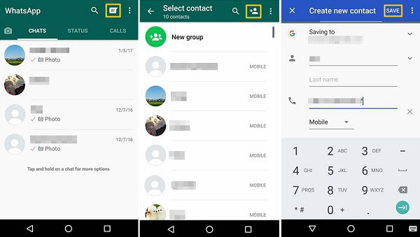 how to import contact to whatsapp 6