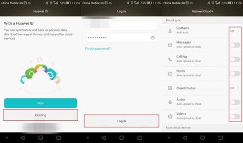 huawei backup and restore 14