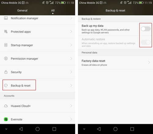 huawei backup dan restore 17