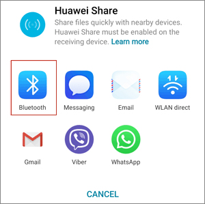 Huawei a Mac por Bluetooth 4