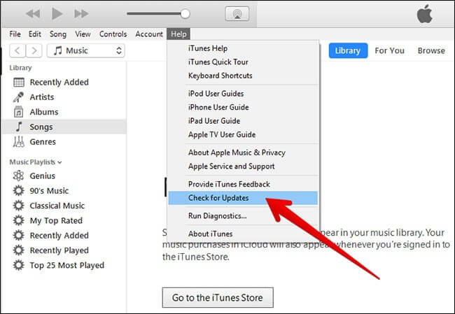 unable to find where to download itunes for windows 10