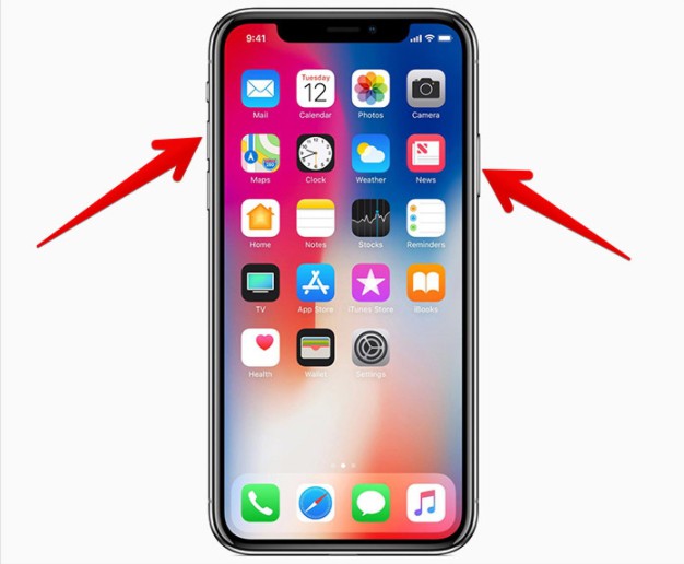 نسخ kik احتياطياً بأخذ لقطة شاشة على iPhone X