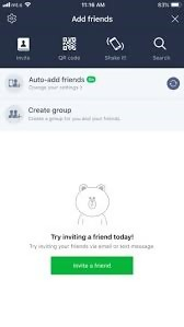 line messenger add friends automatically