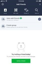 line messenger добавлять друзей автоматически