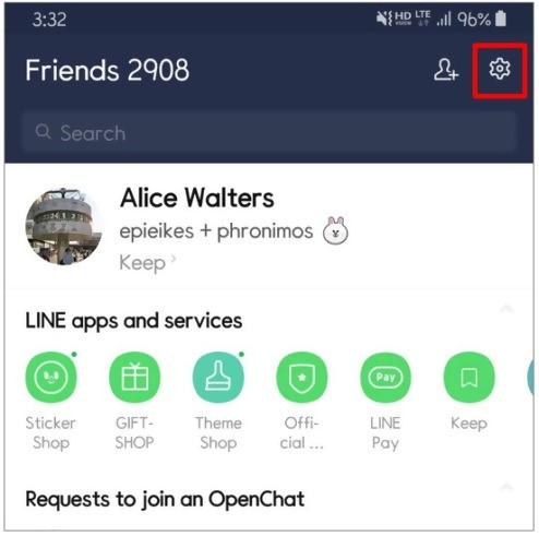 una nueva manera de bloguear en line messenger